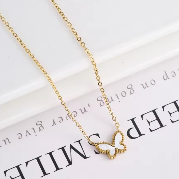 Jewelry - Gold Filled Butterfly Necklace